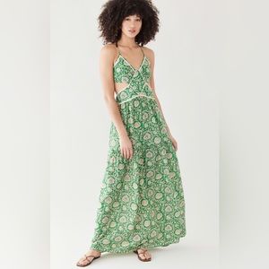 Ba&sh Paloma Cut Out Maxi Dress